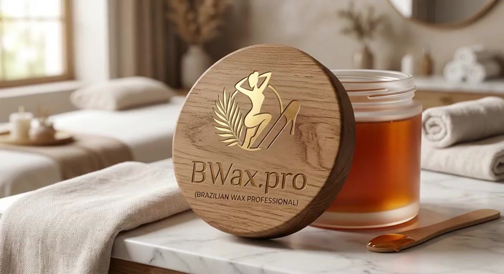 BWax.pro premium Brazilian wax domain brand visual